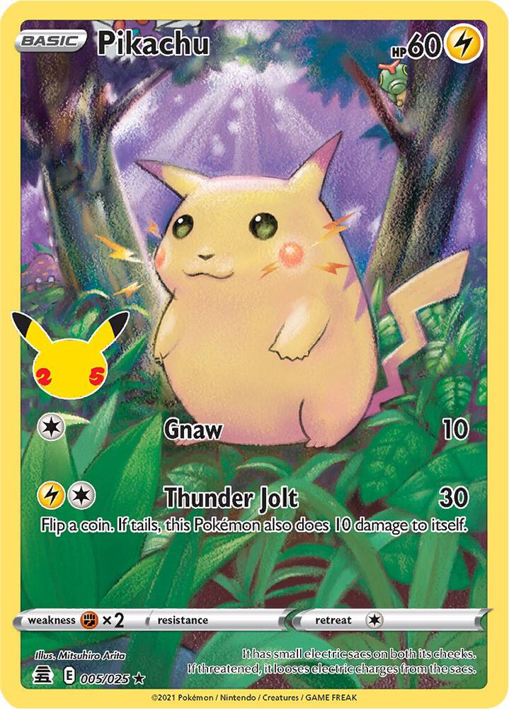 Pikachu card